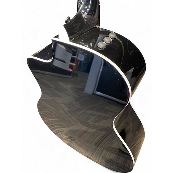 Used Taylor 214CE-BLK Plus Black Solid Body Electric Guitar