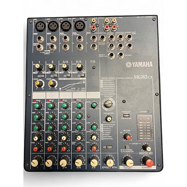 Used Yamaha MG82CX Unpowered Mixer