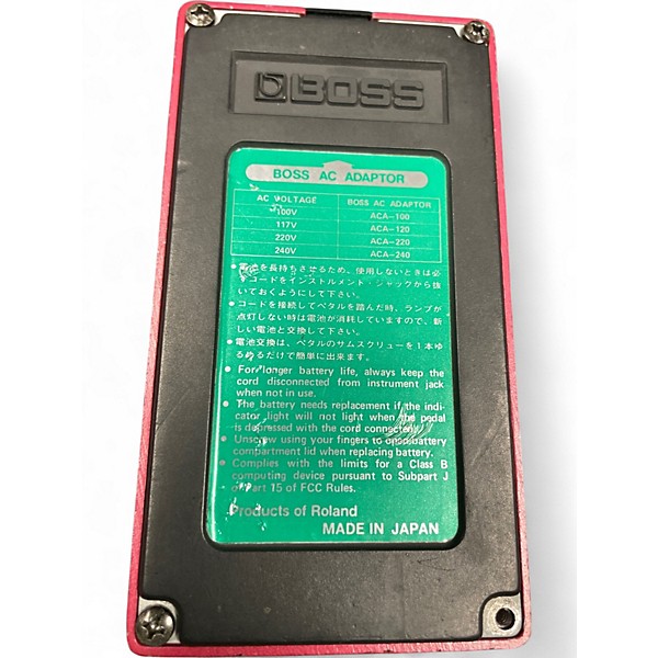 Used BOSS DM3 Analog Delay Effect Pedal