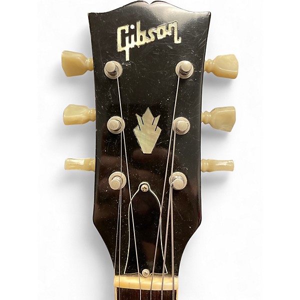 Vintage 1970s Gibson ES335TD 2 Color Sunburst Hollow Body Electric Guitar