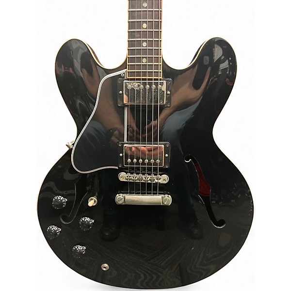 Used Gibson ES335L Black Hollow Body Electric Guitar