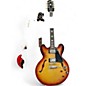Used Epiphone ES335 FIGURED 3 Tone Sunburst Hollow Body Electric Guitar