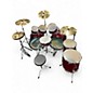 Used TAMA 8 Piece Imperialstar CANDY APPLE MIST Drum Kit thumbnail