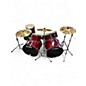 Used TAMA 8 Piece Imperialstar CANDY APPLE MIST Drum Kit