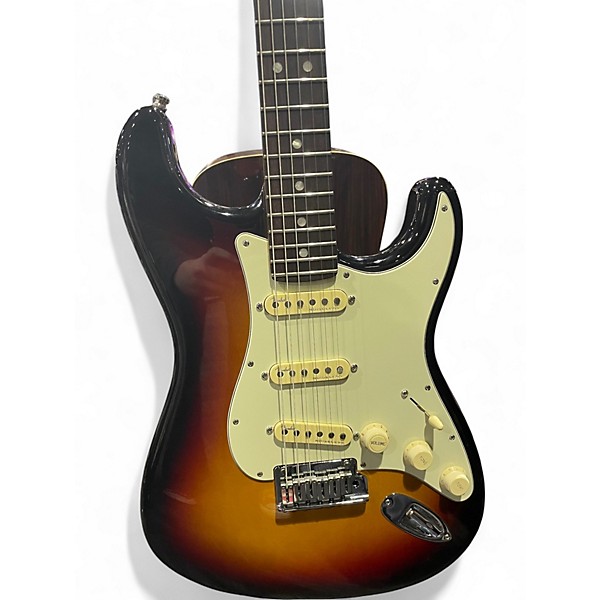 Used Fender American Ultra Stratocaster 3 Color Sunburst Solid Body Electric Guitar