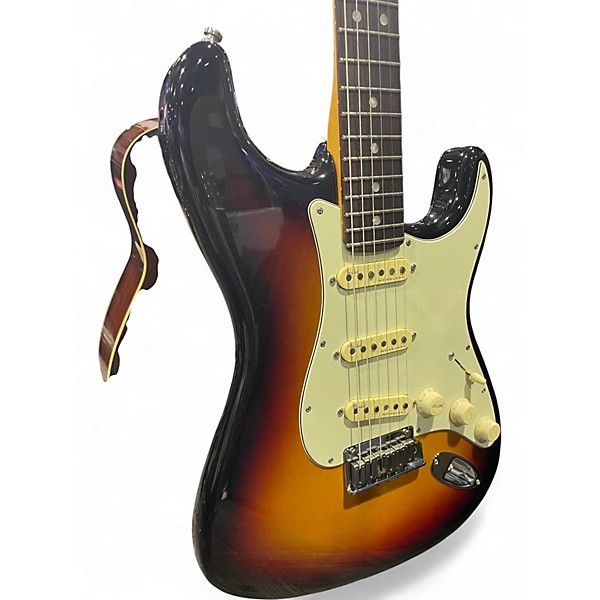 Used Fender American Ultra Stratocaster 3 Color Sunburst Solid Body Electric Guitar