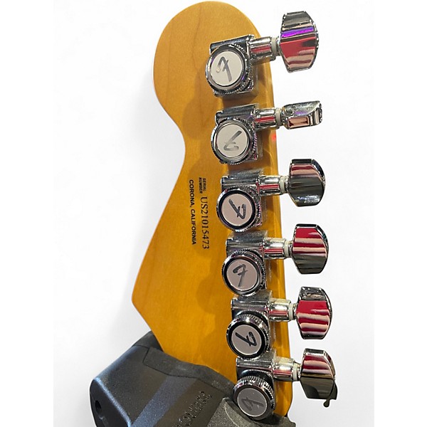 Used Fender American Ultra Stratocaster 3 Color Sunburst Solid Body Electric Guitar