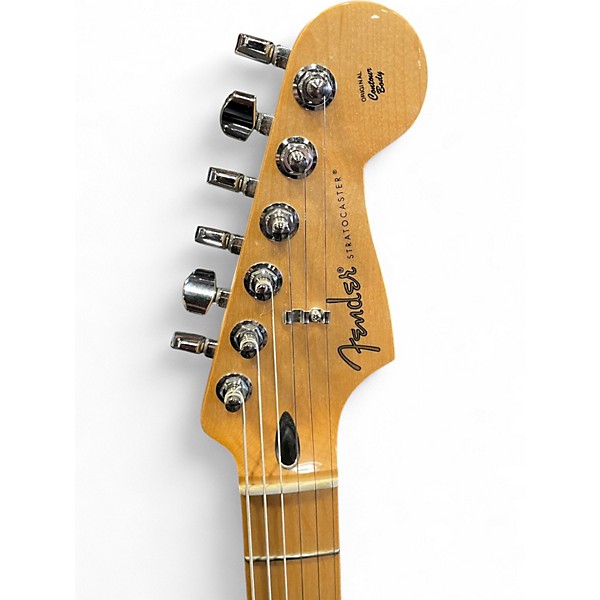 Used Fender Player Plus Stratocaster Plus Top HSS Blue Burst Solid Body Electric Guitar