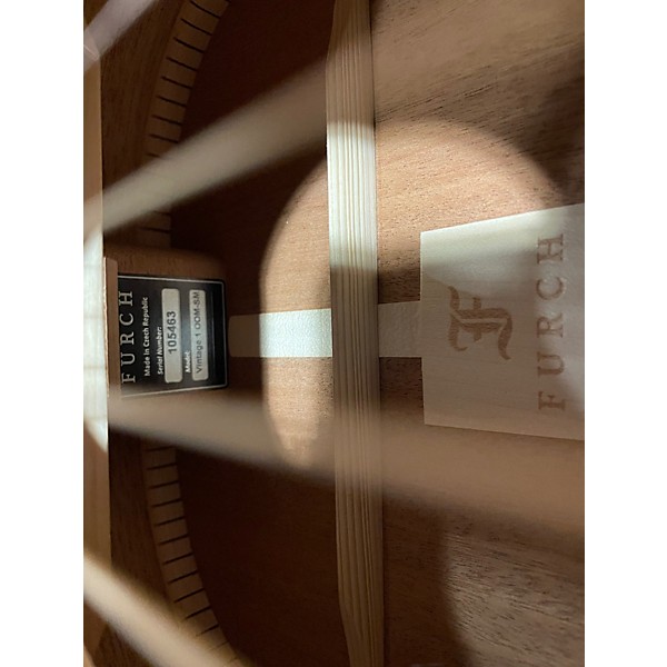 Used Furch Vintage 1 OOM-SM Natural Acoustic Guitar