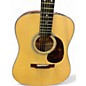 Used Zager ZAD-20E/N Natural Acoustic Electric Guitar