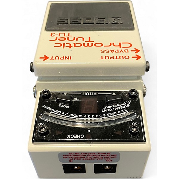 Used BOSS TU3 Chromatic Tuner Pedal