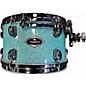 Used TAMA 4 Piece Starclassic Bubinga Shattered Turquoise Drum Kit
