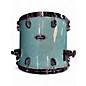 Used TAMA 4 Piece Starclassic Bubinga Shattered Turquoise Drum Kit