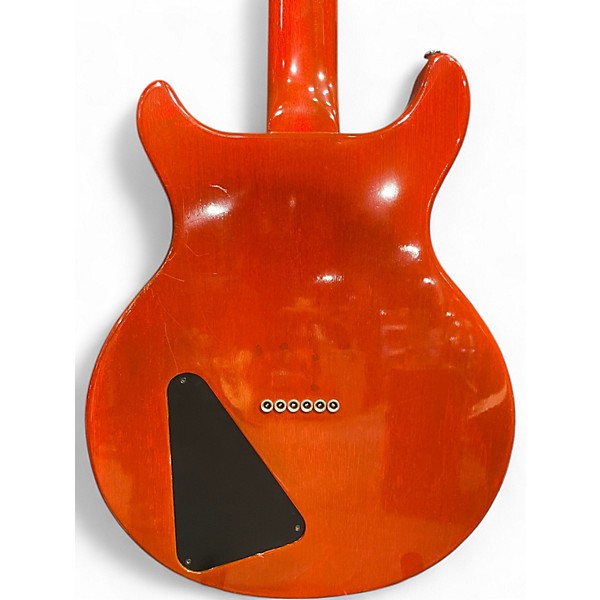 Vintage 1980s Hamer E.M Shorts Wine Red Solid Body Electric Guitar