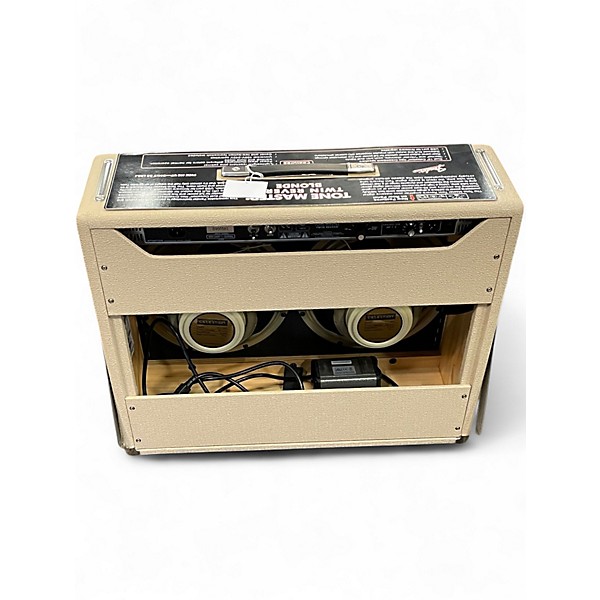 Used Fender Tonemaster Twin Blonde Guitar Combo Amp