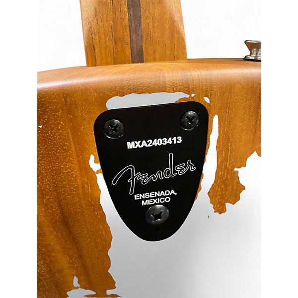 Used 2024 Fender highway dreadnaught all mahogany Mahogany Acoustic Electric Guitar