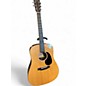 Used 2020 Martin DRSG Natural Acoustic Guitar