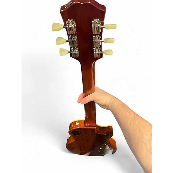 Used 2021 Epiphone Les Paul Standard 1950s Gold Solid Body Electric Guitar