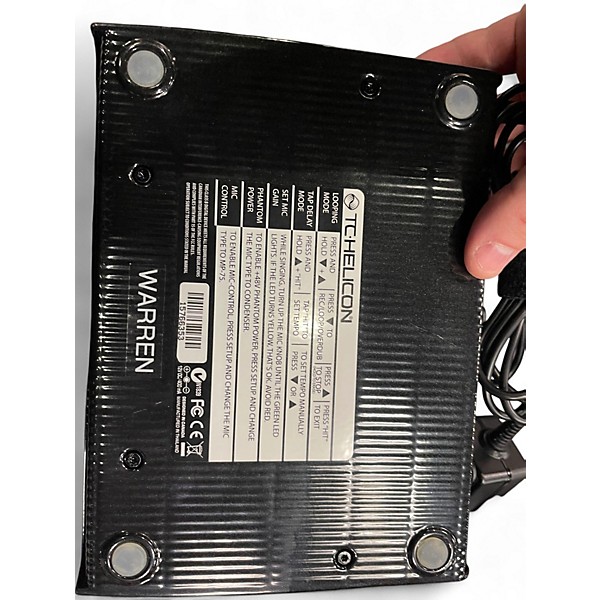 Used 2020 TC Helicon Play Acoustic Effect Pedal