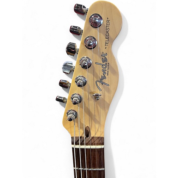 Used 2000s Fender American Standard Telecaster 3 Color Sunburst Solid Body Electric Guitar