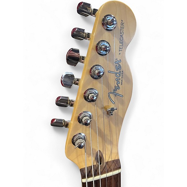 Used 2000s Fender American Standard Telecaster 3 Color Sunburst Solid Body Electric Guitar