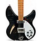Used 2011 Rickenbacker 330 Black Hollow Body Electric Guitar