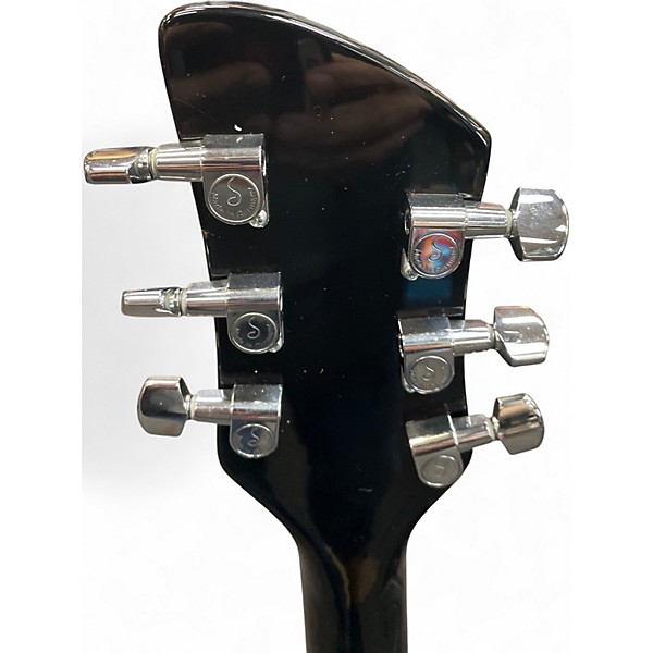 Used 2011 Rickenbacker 330 Black Hollow Body Electric Guitar