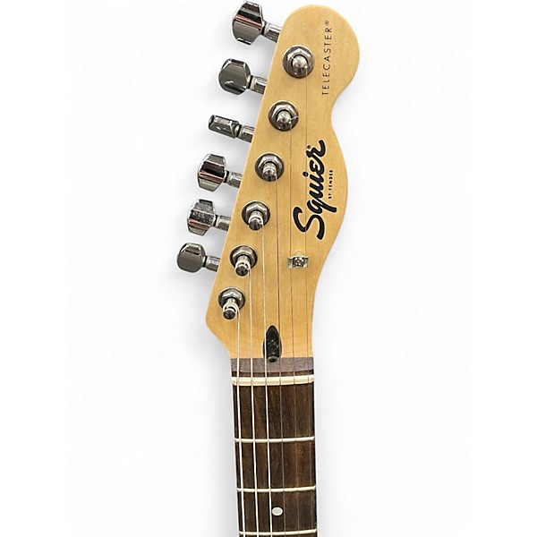 Used Squier Telecaster Surf Green Solid Body Electric Guitar