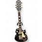 Used Epiphone Les Paul Traditional Pro IV Trans Black Solid Body Electric Guitar thumbnail