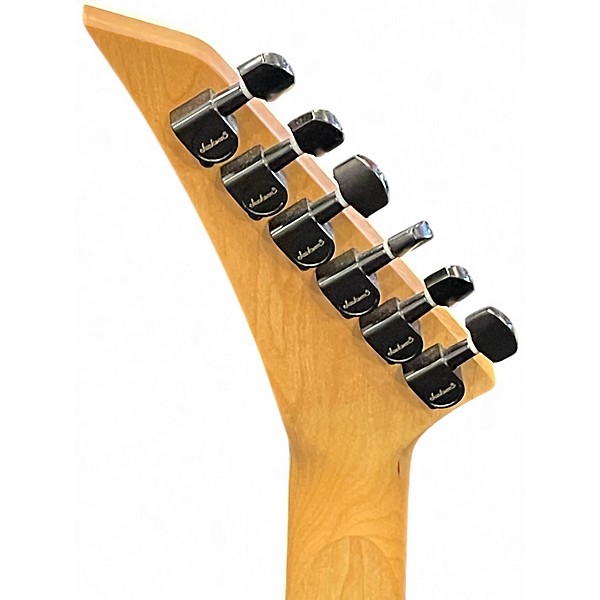 Used Jackson JS22 Dinky Satin Black Solid Body Electric Guitar