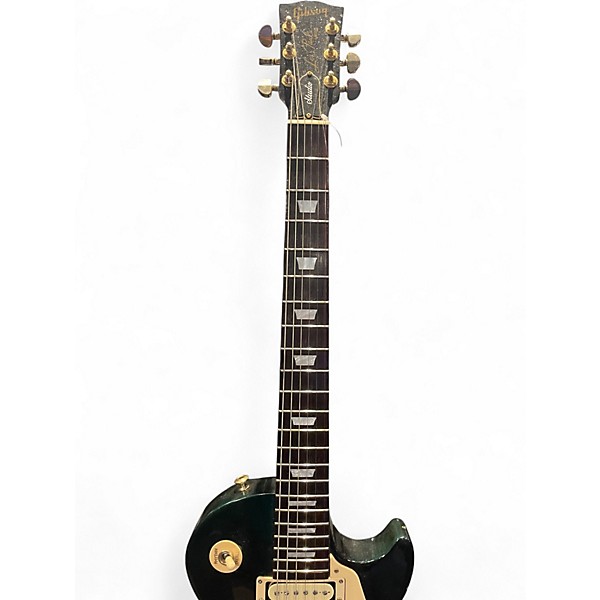 Used 2000 Gibson Les Paul Studio Emerald Trans Emerald Green Solid Body Electric Guitar