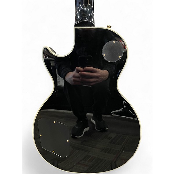 Used Epiphone Les Paul Custom Antique Ivory Solid Body Electric Guitar