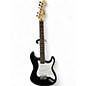 Used Squier Strat Black Solid Body Electric Guitar thumbnail