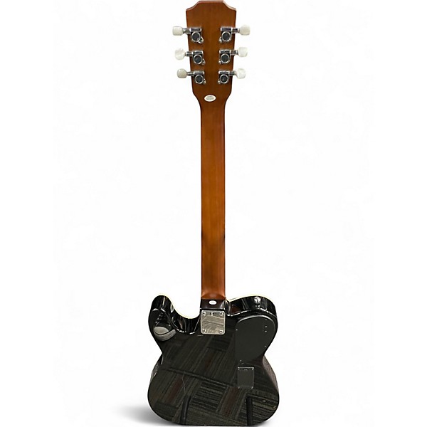 Used JN Guitars 4/4 cutaway electric folk guitar Black Acoustic Electric Guitar