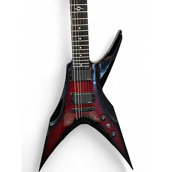 Used DBZ Guitars DIAMOND BIRD OF PREY RED MAPLE BURST Solid Body Electric Guitar