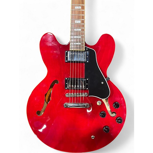 Used Epiphone ES335 Pro Cherry Hollow Body Electric Guitar