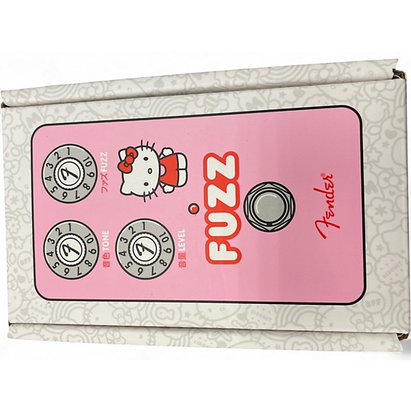 Used Fender Hello Kitty fuzz Effect Pedal