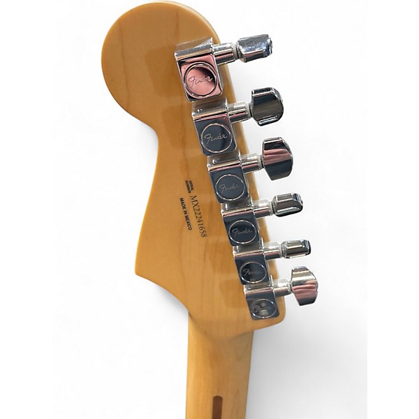 Used Fender Player Stratocaster 2 Tone Sunburst Solid Body Electric Guitar