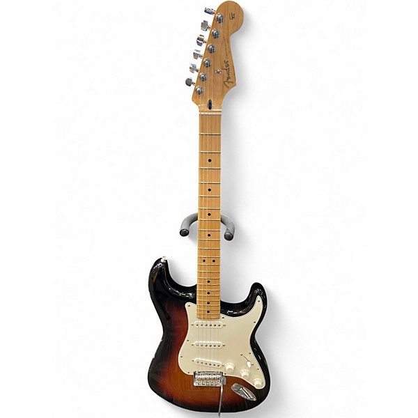 Used Fender Player Stratocaster 2 Tone Sunburst Solid Body Electric Guitar