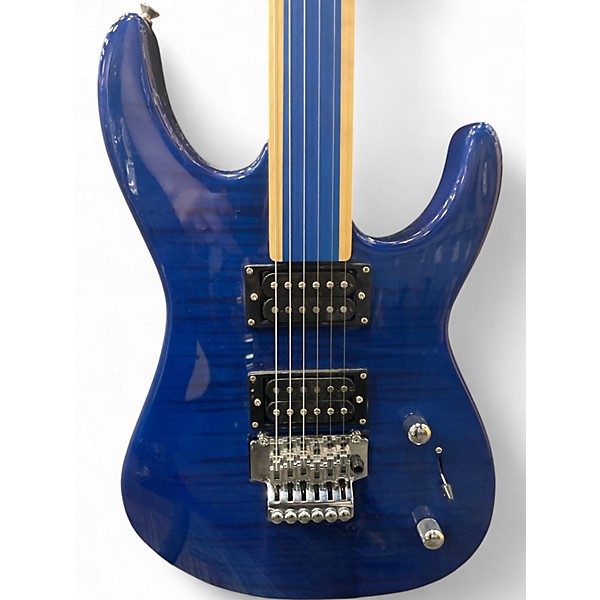 Used Hadean EG628 Blue Solid Body Electric Guitar