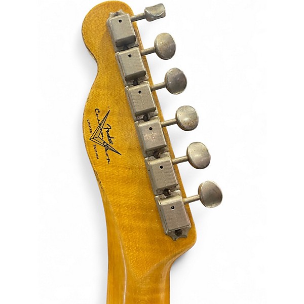 Used 2020s Fender CUSTOM SHOP 1951 TELECASTER WORN BUTTERCOTCH Solid Body Electric Guitar