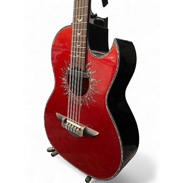 Used H. Jimenez LBQ1GXE-AN Red Latin Stringed Instrument