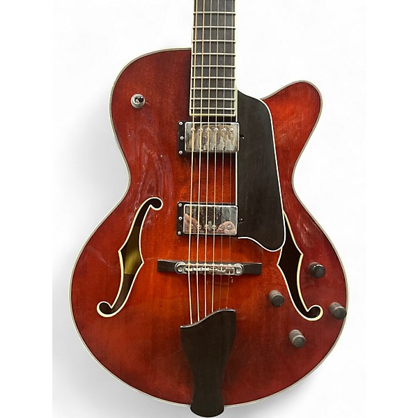 Used Eastman ar603ced Natural Hollow Body Electric Guitar