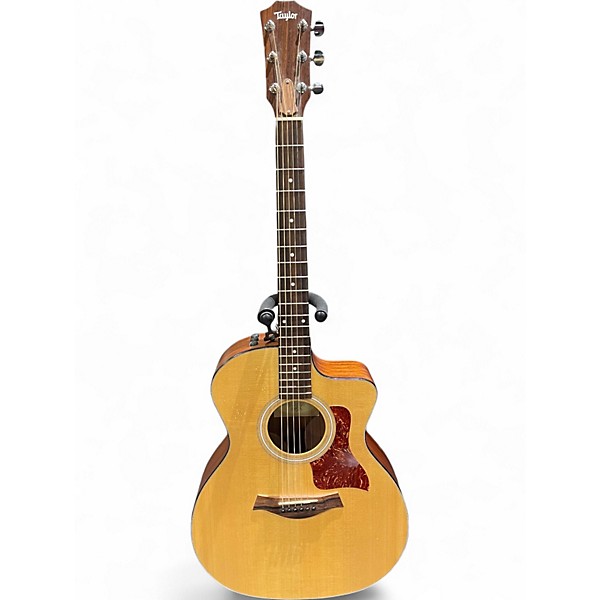 Used Taylor 114CE Natural Acoustic Electric Guitar