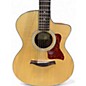 Used Taylor 114CE Natural Acoustic Electric Guitar