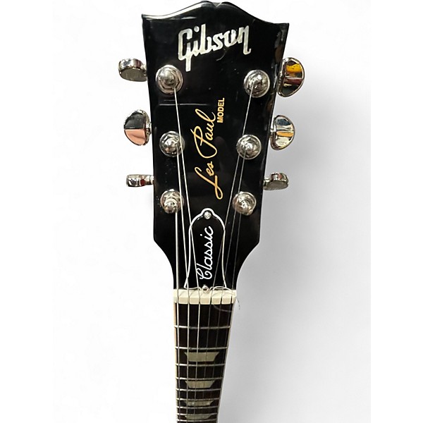 Used Gibson Les Paul Classic Red Solid Body Electric Guitar