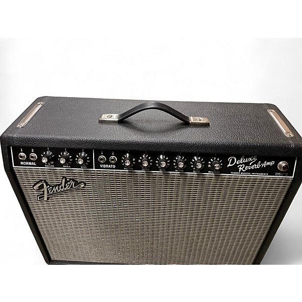 Used Fender 1965 Deluxe Reverb 22W Tube Guitar Amp Head