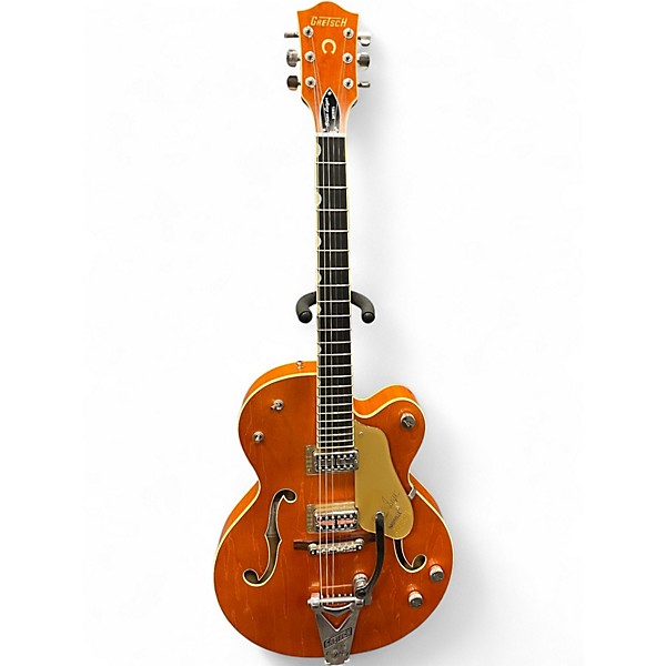 Used Gretsch Guitars G6120SS Brian Setzer Signature Orange Hollow Body Electric Guitar