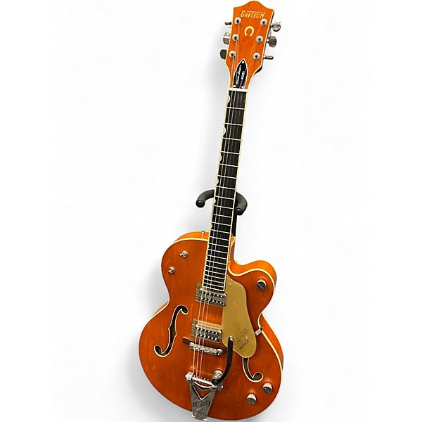 Used Gretsch Guitars G6120SS Brian Setzer Signature Orange Hollow Body Electric Guitar