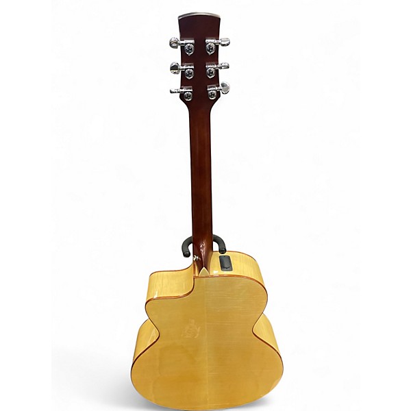 Used Hofner HA-JC05 Natural Acoustic Electric Guitar